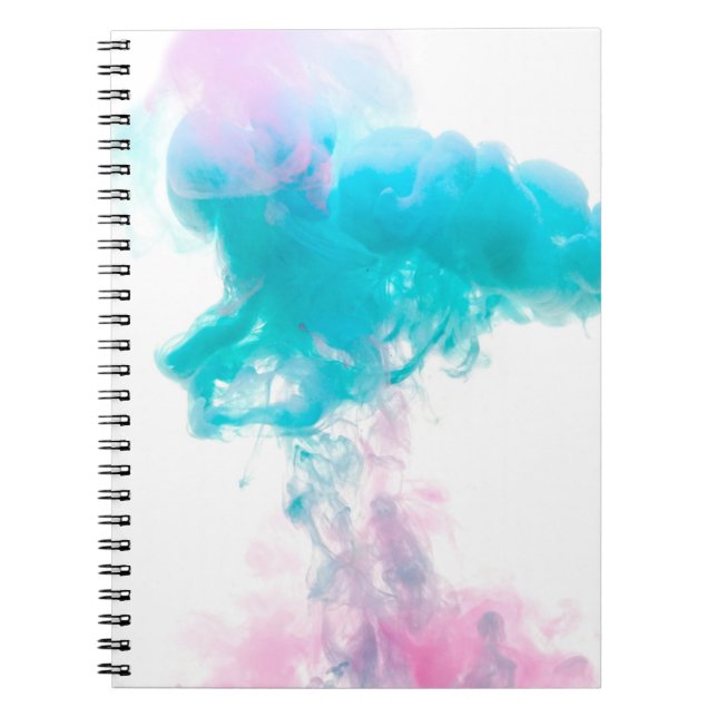 Carnet Couleurs d'eau Abstraite (Devant)