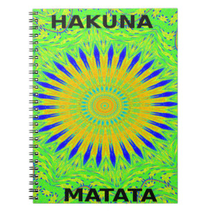 Carnet Couleurs en tissu traditionnel africain vert doré