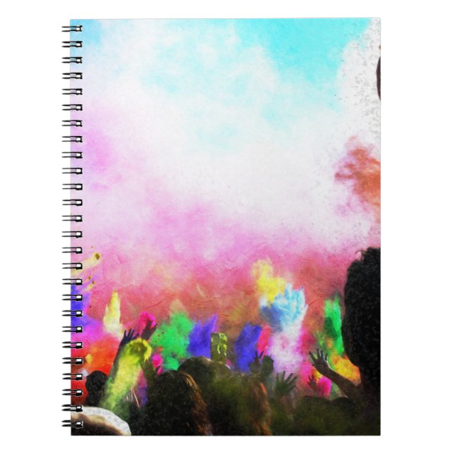 Carnet Couleurs Holi Falln (Devant)