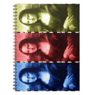 Carnet Couleurs primaires Mona Lisa Poster de animal
