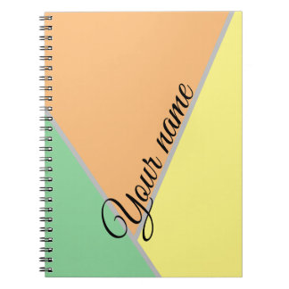 Carnet Couleurs Vintages rétro