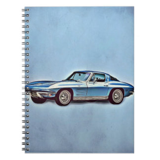Carnet Coupe Chevrolet Corvette Sting Ray 1963