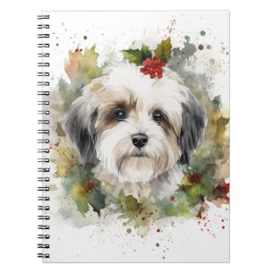 Carnet Coupe festive de germe de Noël Havanais