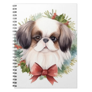 Carnet Coupe festive japonaise de germe de Noël