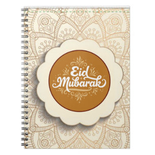Carnet Couper Eid Mubarak
