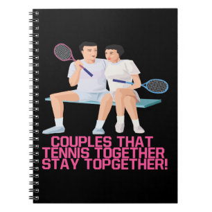 Carnet Couples ce tennis ensemble