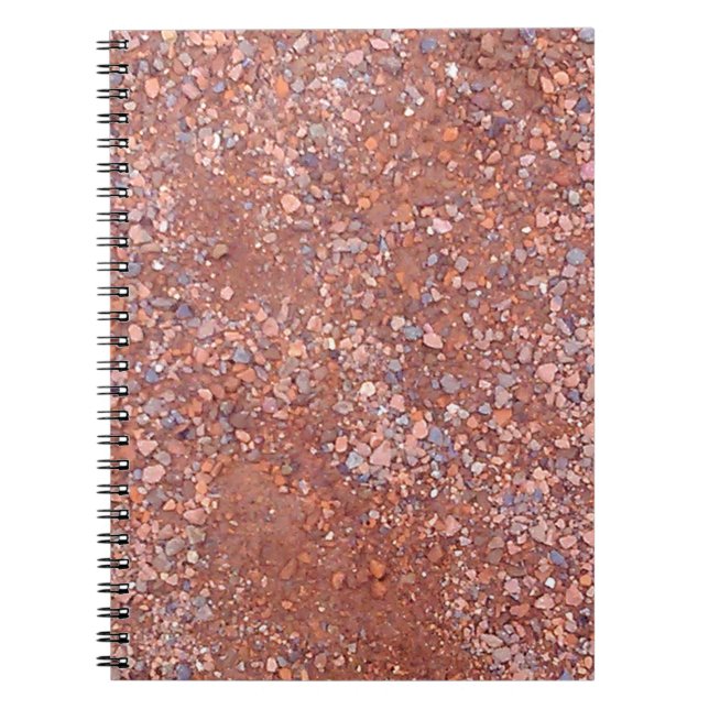 Carnet Cour d'argile rouge, Gravure, Brick en pierre de s (Devant)