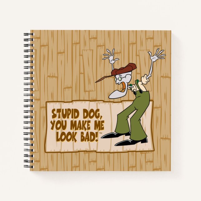 Carnet Courage du chien lâché | Tu Me Fais Mal L'Air ! (Devant)