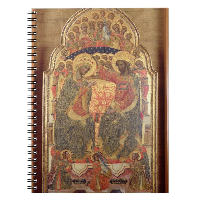 Carnet Couronnement de la Vierge, 1372 (Devant)
