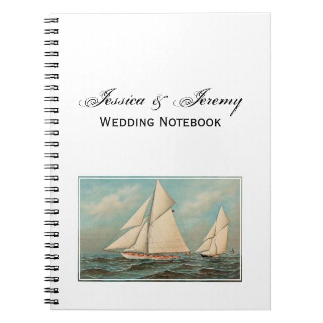 Carnet Course Nautique Vintage Yachts #1 (Devant)