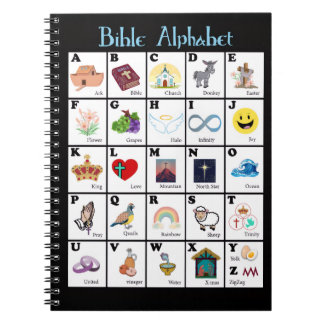 Carnet Couverture Alphabet de la Bible