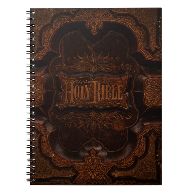 Carnet Couverture antique de bible (Devant)