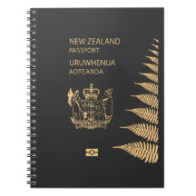 Couverture du passeport néo-zélandais