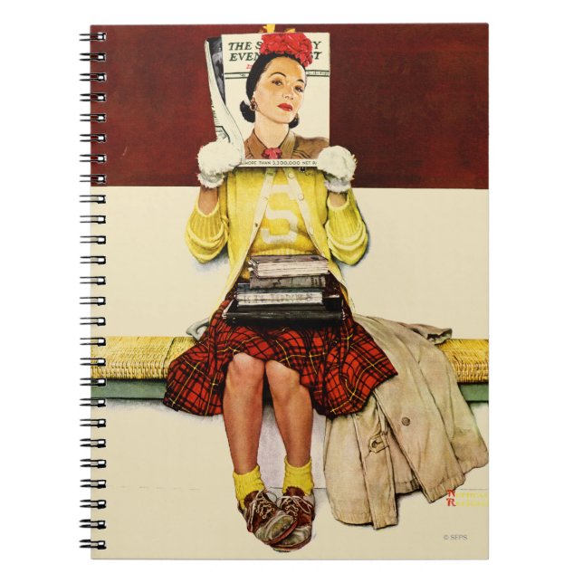 Carnet Cover Girl (Devant)