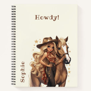 Carnet Cow-girl sauvage