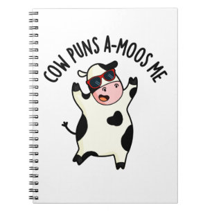 Carnet Cow Puns Amoos Me Funny Cow Pun 