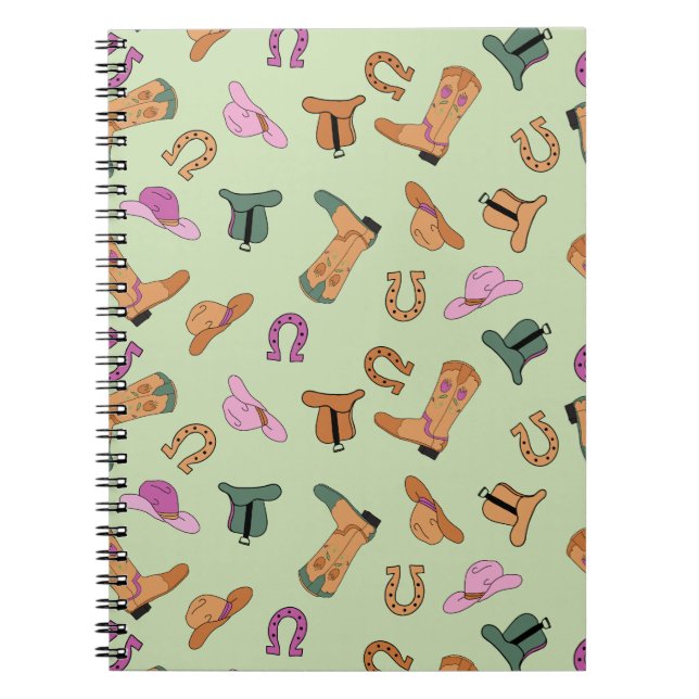 Carnet Cowgirl notebook (Devant)