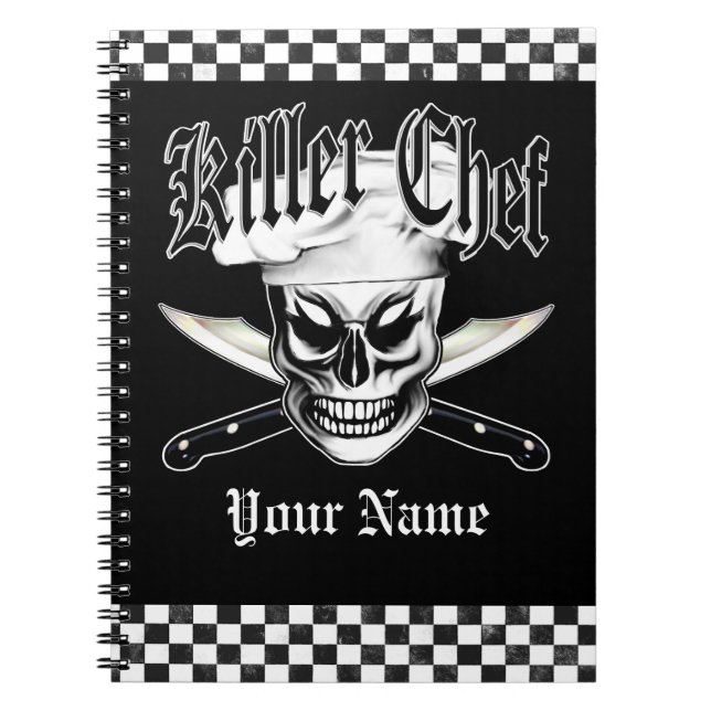 Carnet Crâne 4 de chef : Chef de tueur (Devant)