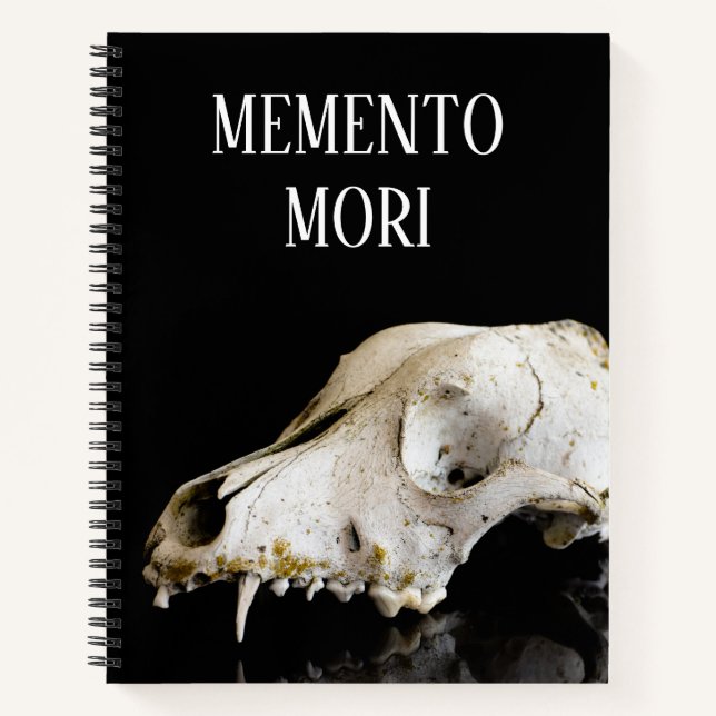 Carnet Crâne animal (Devant)