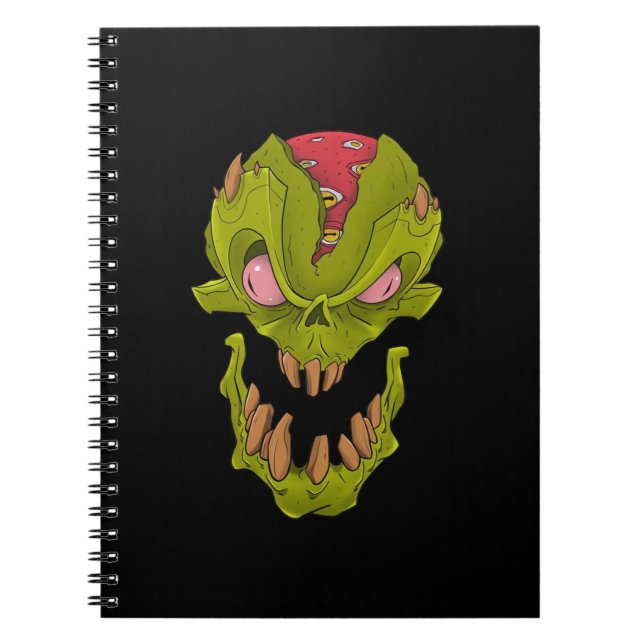 Carnet Crâne Peekabo (Devant)