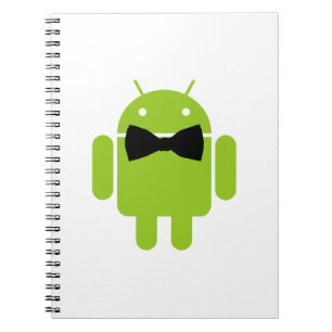 Carnet Cravate Formelle Bow Android Robot Icon
