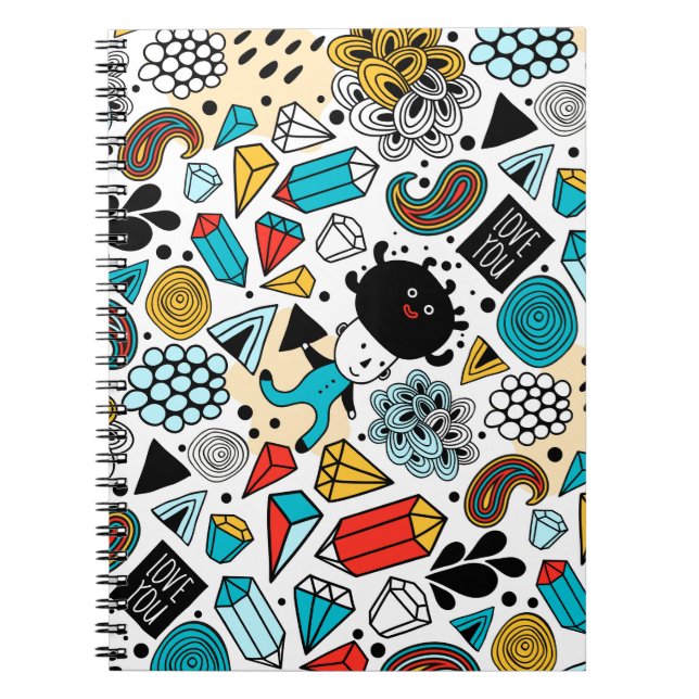 Carnet Crazy head (Devant)