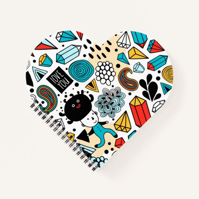 Carnet Crazy head (Devant)