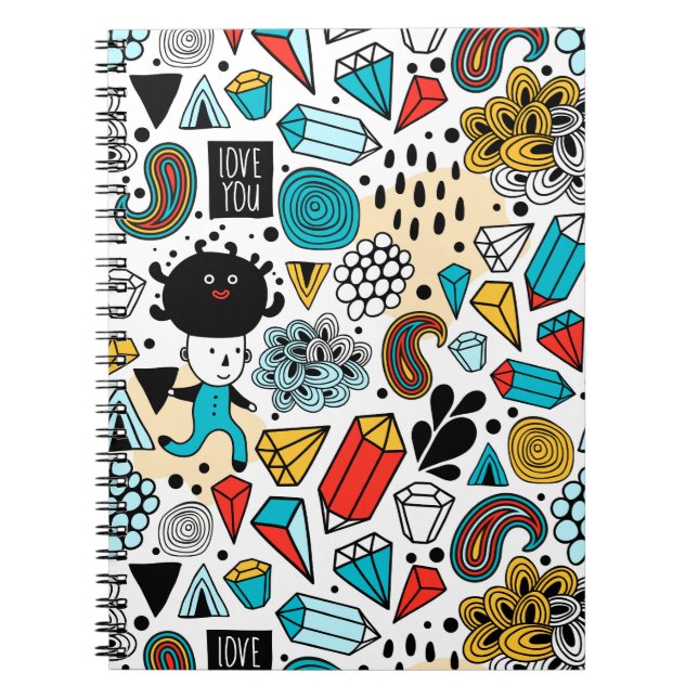 Carnet Crazy head (Devant)
