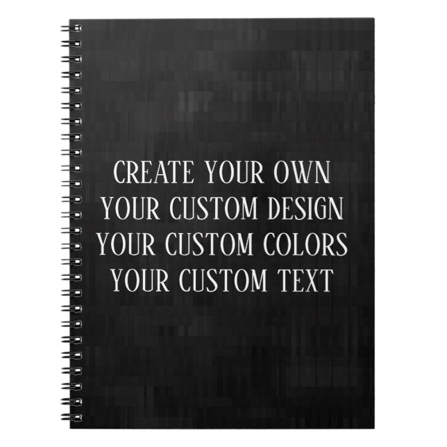 Carnet Create Your Own ! (Devant)