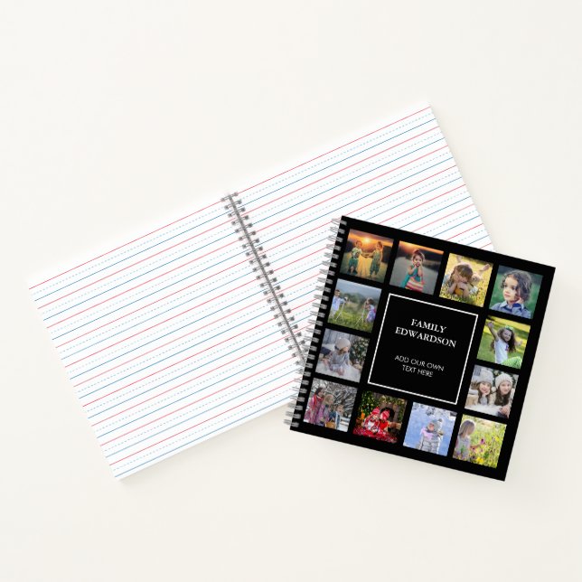 Carnet Create your own family photo collage (Intérieur)