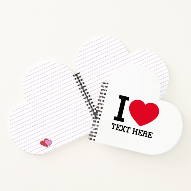 Carnet Create Your Own Funny I love  (Intérieur)