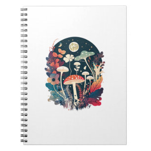 Carnet Création de champignons Aesthetic Goblincore et Co