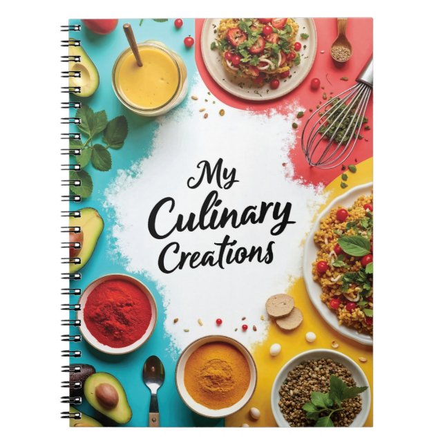Carnet Creative Recipes (Devant)