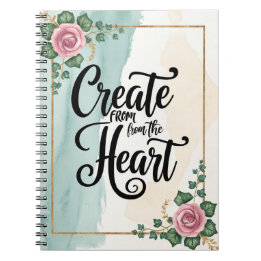 Carnet Créer À Partir Du Coeur