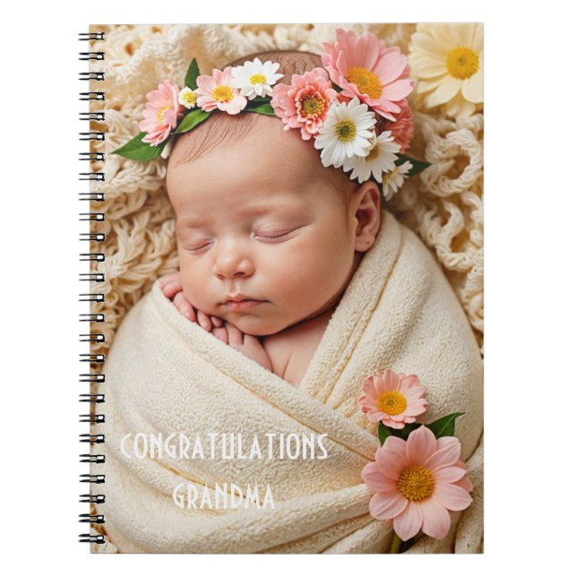 Carnet Créer vos propres félicitations Baby Photo personn (Devant)