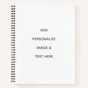 Carnet Créez votre propre blanc 