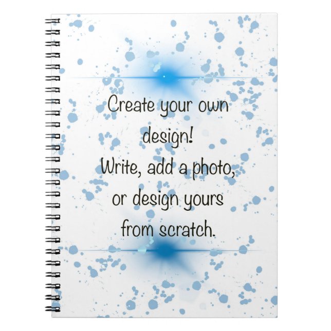 Carnet Créez Votre Propre Design Photo & Texte Personnali (Devant)