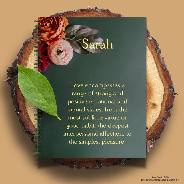 Carnet Créez votre propre image et texte l Moderne fémini (Créateur téléchargé)