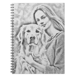 Carnet Créez votre propre photo cadeau personnalisé moder