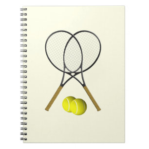 Carnet Crème double de tennis