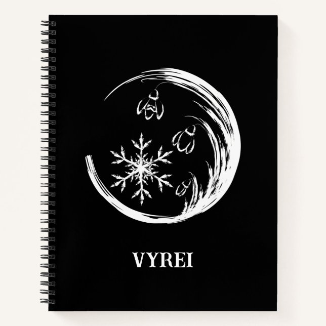 Carnet Crest d'hiver (Devant)
