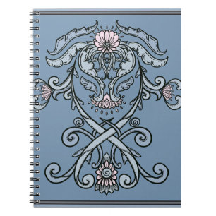 Carnet Crête ornementale gothique