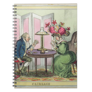 Carnet Cribbage, édité par Thomas McLean, Londres (colo