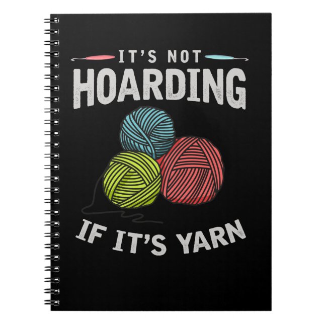Carnet Crochet Hobby Knitter pour fils d'artisanat (Devant)