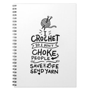 Carnet Crocheter Crochet laine