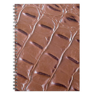 Carnet Crocodile cuir texturé fond abstrait, ani