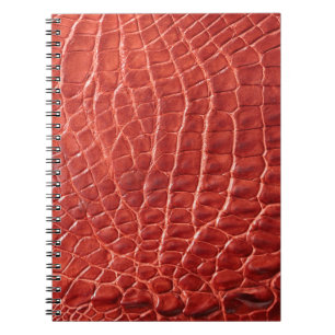 Carnet Crocodile texture cuir