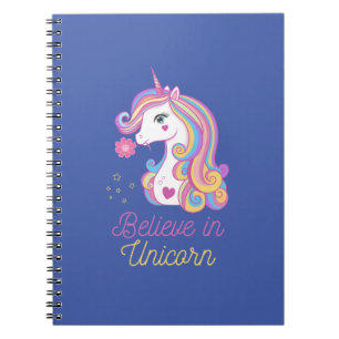 Carnet Croire En La Magie Unicorne