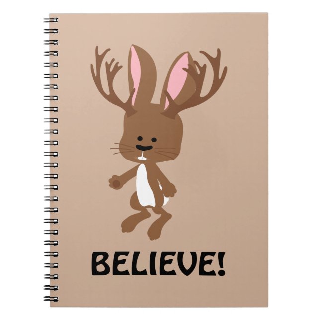 Carnet Crois ! Cute Jackalope (Devant)