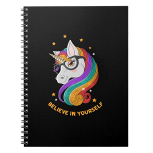 Carnet Crois En Toi-Même Unicorne